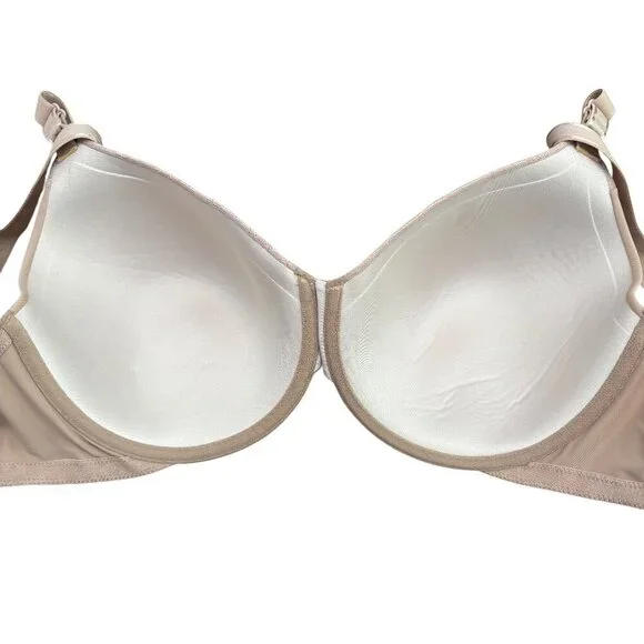 WARNERS Blissful Benefits Smooth Look Underwire Lightly Lined T-Shirt Bra Sz 38D - Picture 3 of 6